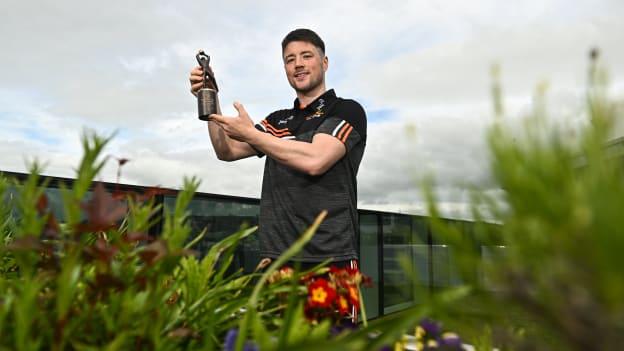 PwC GAA/GPA Player of the Month for April in football, Keelan Sexton of Clare. Photo by Eóin Noonan/Sportsfile