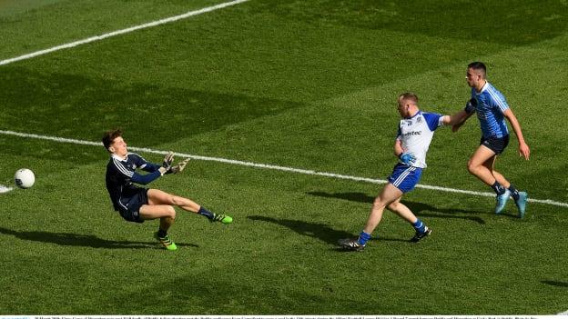 Vinny Corey netted a great goal for Monaghan against Dublin at Croke Park.