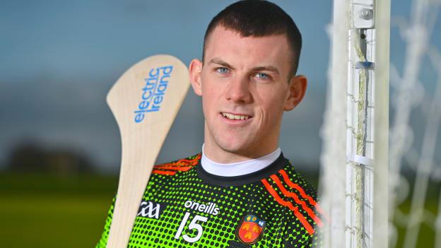 Eoin Cody, IT Carlow, Ballyhale Shamrocks, and Kilkenny hurler, during the Electric Ireland GAA Higher Education Draw at IT Carlow in Carlow. 