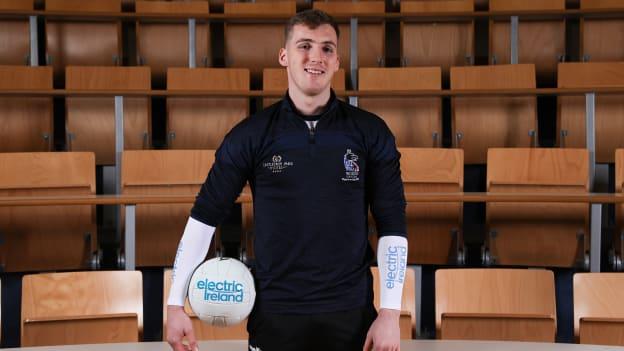 Pictured is University of Limerick and Mayo footballer, Eoghan McLaughlin, as Electric Ireland teams up with six intercounty Camogie and GAA stars to look ahead to the upcoming matches and rivalries across the Electric Ireland Camogie Third Level Championships and the Electric Ireland GAA Higher Education Championships. Through its #FirstClassRivals campaign, Electric Ireland will continue to celebrate the unexpected alliances that form between county rivals as they come together in pursuit of some of the most coveted titles across Camogie and GAA. 