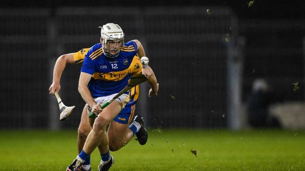 Tipperary's Devon Ryan on the attack at Semple Stadium.