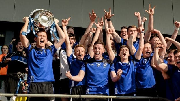 Conor Glass and his St Patricks Maghera teammates