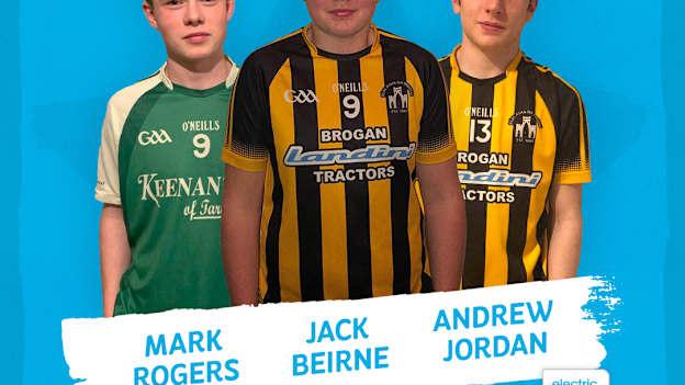 The Connacht Electric Ireland GAA Minor Special Recognition Award has been awarded to Strokestown GAA’s Jack Beirne and Andrew Jordan and St. Barry’s GFC member, Mark Rodgers.  