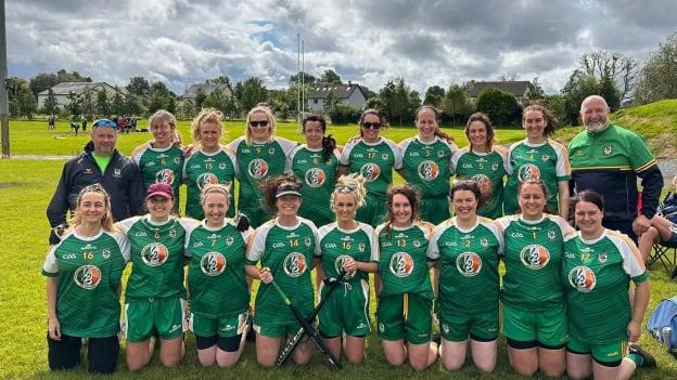 The Carrickmacross Junior Ladies Rounders Team who take on Castletown Liams Mellows of Wexford in the All-Ireland Final on Saturday