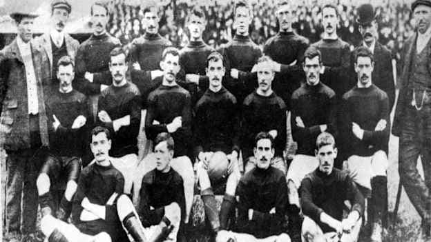 The 1903 Kerry All-Ireland winning football team. 