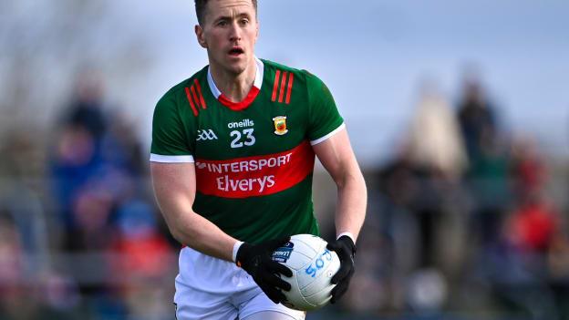 Cillian O'Connor in Allianz Football League action for Mayo against Roscommon. Photo by Piaras Ó Mídheach/Sportsfile
