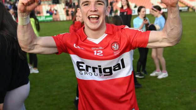 Electric Ireland has announced this year’s Electric Ireland Minor Star Football Player of the Year - Derry’s Johnny McGuckian. Photo by Stephen Marken/Sportsfile