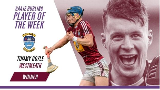 GAA.ie Hurler of the Week Tommy Doyle.