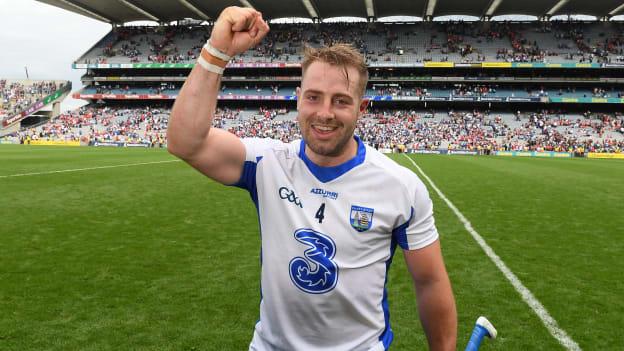 Noel Connors celebrates following a famous All Ireland SHC Semi-Final win for Waterford at Croke Park.