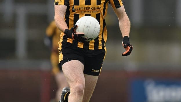 Now club chairman, John Haran played for St. Eunan's for 23 years. 