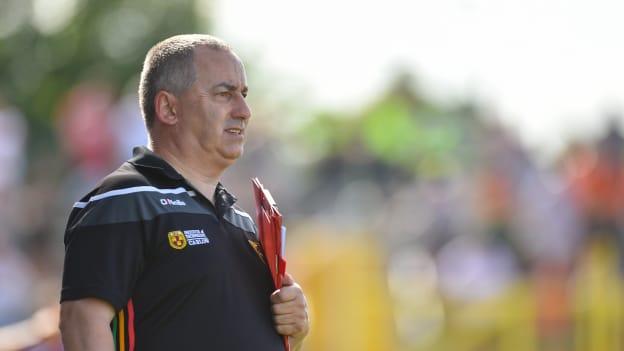 Turlough O'Brien guided Carlow to promotion from Division Four of the Allianz Football League.