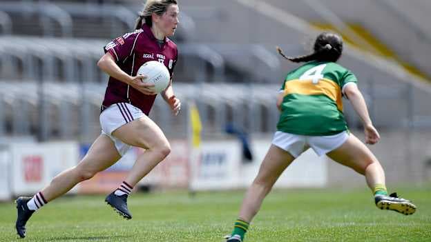 Tracey Leonard was a key performer for Galway against Kerry.