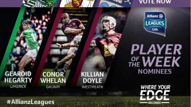 GAA.ie Hurler of the Week nominations.