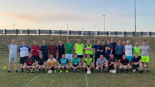 The Dads and Lads of Clann na Banna GAA club. 