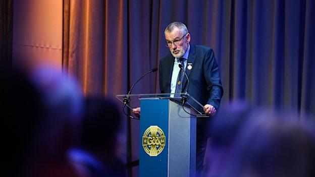 Uachtarán Chumann Lúthchleas Gael Larry McCarthy pictured at GAA Annual Congress. Photo by Piaras Ó Mídheach/Sportsfile