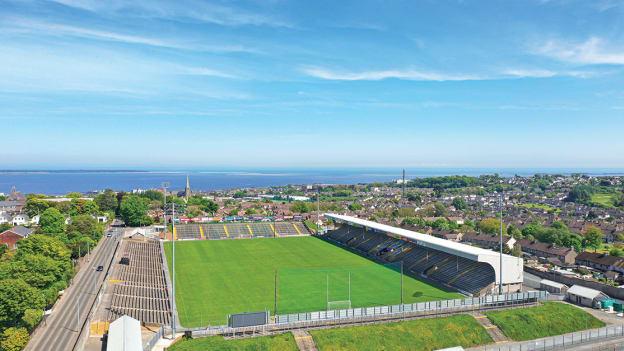A drone shot of Chadwick's Wexford Park taken by Humphrey Kelleher. 