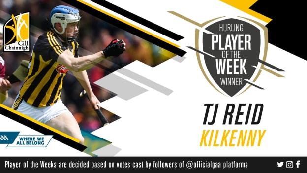 GAA.ie Hurler of the Week TJ Reid.
