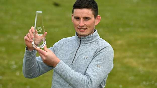 Limerick's Gearóid Hegarty with his Gaelic Writers' Association (GWA) Hurling Personality of the Year award, in association with Sky Sports.