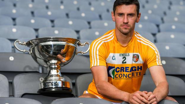Antrim captain Simon McCrory.