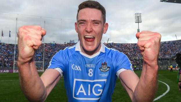 Brian Fenton celebrates after Dublin's All-Ireland SFC Final win over Tyrone. 