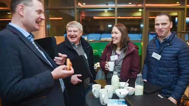 Kerry GAA PRO, Leona Twiss, pictured with fellow attendees at a County Officer Development Conference at Croke Park in Dublin.
