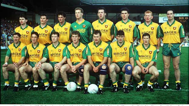 The victorious Donegal team.