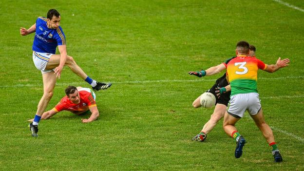 There was no shortage of goalmouth action in Tullamore this evening. 