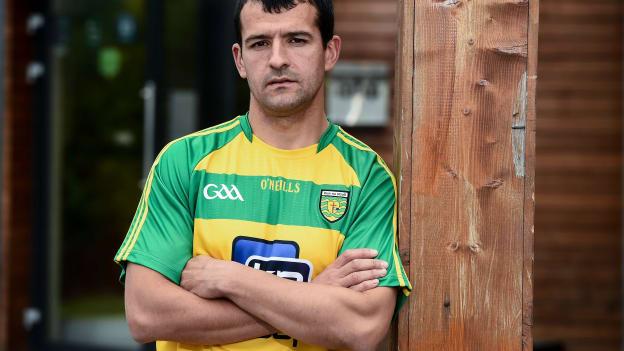 Frank McGlynn at the Ulster SFC Final launch.