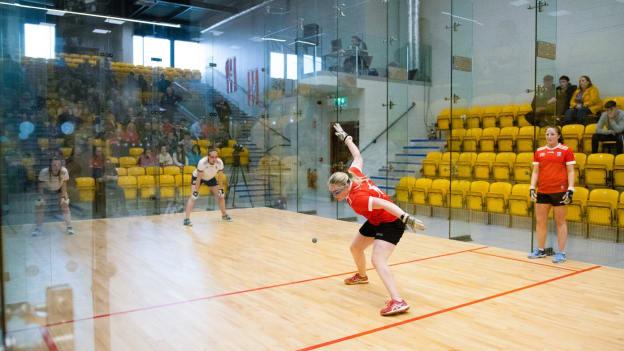 Cork’s Catriona Casey and Aishling O’Keeffe won a dramatic match.