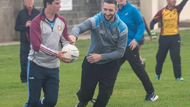 Dublin footballer, Ciaran Archer, pictured in action against the St Maurs All-Stars at the club's National Inclusive Family Week blitz in 2021.