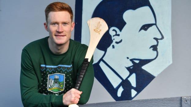 Limerick hurler William O’Donoghue pictured at Na Piarsaigh GAA Club to launch the Bord Gáis Energy Christmas Jumper campaign. Bord Gáis Energy will shortly be making 500 special county-themed Christmas jumpers available for sale – with all proceeds going to homeless charity Focus Ireland aiming to raise €20,000 to help fight homelessness in the run-up to Christmas.
