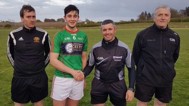 Danny Hill won the Best and Fairest award for Mayo.