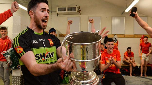 Castlebar Mitchels captain Rory Byrne following the recent Mayo SFC win over Knockmore.