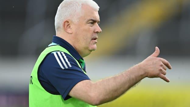 Offaly minor hurling team manager, Leo O'Connor. 