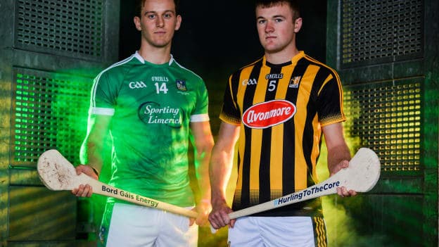 Tom Morrissey, Limerick, and Pat Lyng, Kilkenny, pictured ahead of the BGE All Ireland Under 21 Final on Saturday.