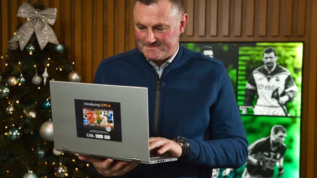 Dublin Ladies Football manager Mick Bohan pictured at the launch of the innovative online GAA learning portal LCPE.ie, which supports the introduction of Physical Education at Higher and Ordinary Level in the Leaving Certificate Examination.