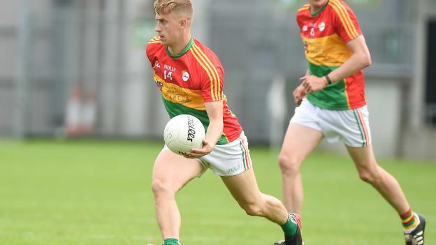 Carlow forward Darragh O'Brien impressed for Eire Og.