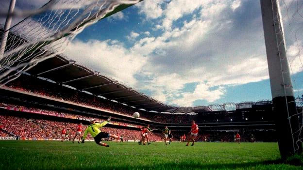 Maurice Fitzgerald netted a dramatic late goal for Kerry against Armagh in 2000.