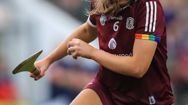 Galway intermediate team captain Lisa Casserly.