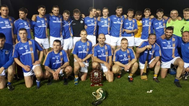 The Ballinkillen team that defeated Dunnamaggin of Kilkenny in the 2017 Leinster Adult Club Hurling League Division 2 Final.