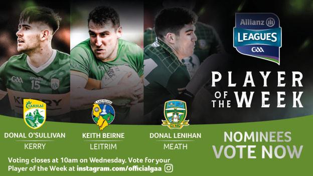 GAA.ie Footballer of the Week nominees