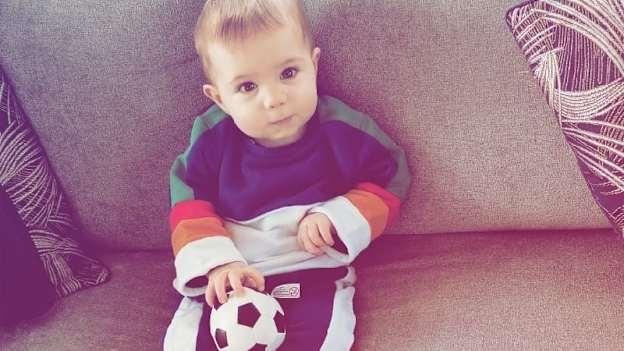Dan Donoher is the 14-month-old son of former Laois county footballers Niall Donoher and Sarah Quigley who last December was diagnosed with a rare genetic neuromuscular disease called Spinal Muscular Atrophy (SMA) Type 1and Scoliosis.
