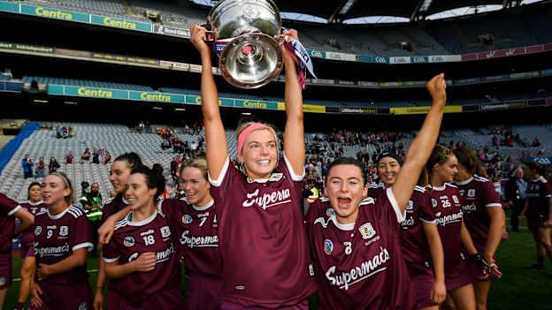 Sarah Dervan captained Galway to All Ireland Camogie glory in 2019.