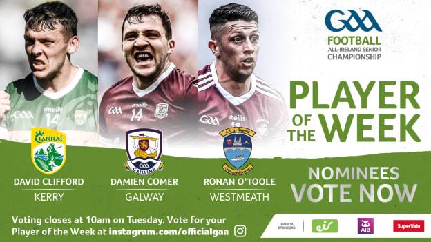 This week's GAA.ie Footballer of the Week nominees.