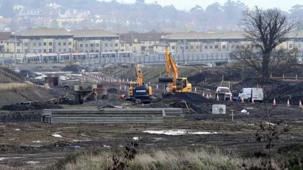 Construction is underway in Cherrywood in South Dublin of a new 'town' that will accommodate an estimated 25,000 people. 