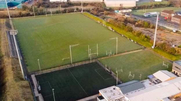 An aerial view of Clan na Gael's grounds. 