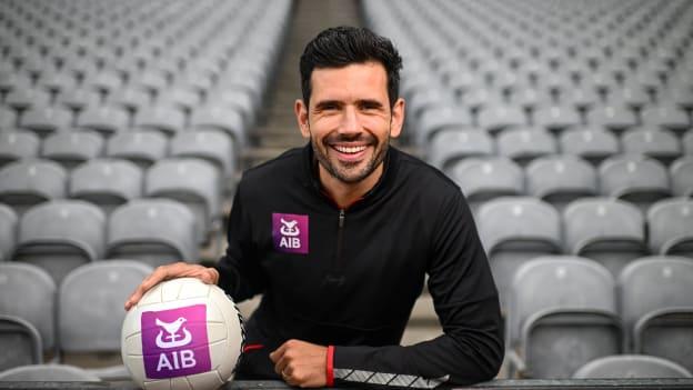 A place in the All-Ireland Final is up for grabs! Former Dublin footballing great, Cian O’Sullivan pictured today ahead of the 2023 GAA All-Ireland Senior Football Championship Semi-Final which takes place this Saturday in Croke Park. O’Sullivan teamed up with AIB to look ahead to one of #TheToughest matches of the year between Monaghan and Dublin. For updates on the match, exclusive content and behind the scenes action from the Football Championship, follow AIB GAA on Facebook, Twitter and Instagram. Photo by Ramsey Cardy/Sportsfile