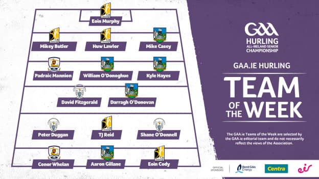 This week's GAA.ie Hurling Team of the Week.
