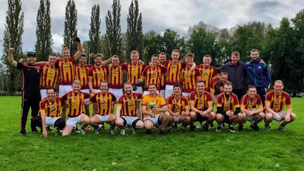 The St. Finnians team that won the Vancouver Junior Football Championship.