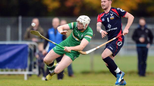  Damien Healy of Ireland in action against Thomas Borthwick.
